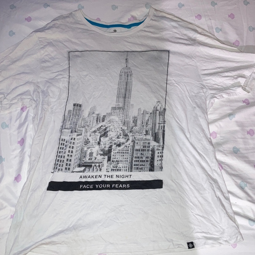 Vintage Mecca Graphic White T-Shirt
